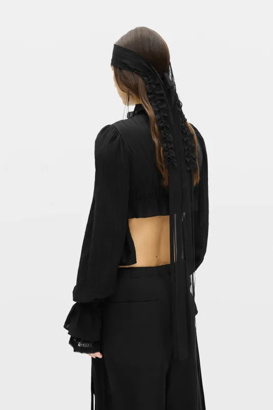 Joella Decorative Tulle Band made by Ann Demeulemeester