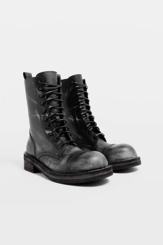 Aric Engineer Biker Ankle Boots made by Ann Demeulemeester