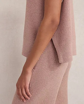 Ann Taylor Haven Well Within Organic Cotton Cashmere Drop Shoulder Tee sold by Ann Taylor product image thumbnail 4