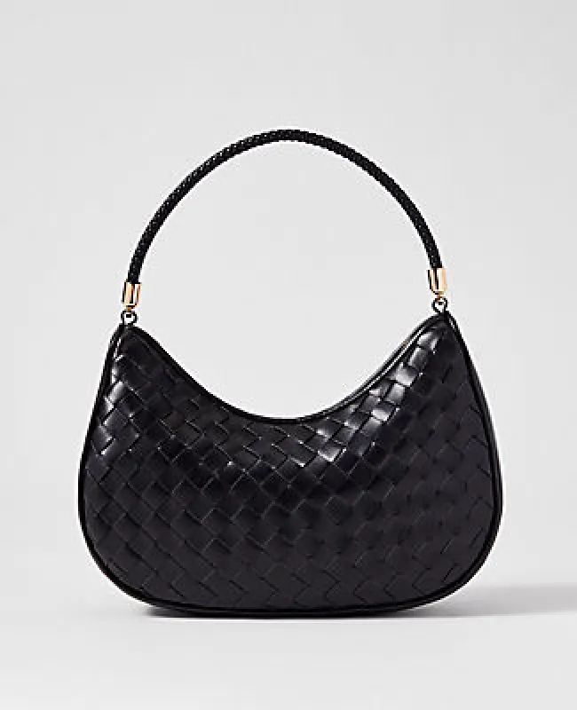Ann Taylor Weekend Collection Woven Shoulder Bag made by Ann Taylor