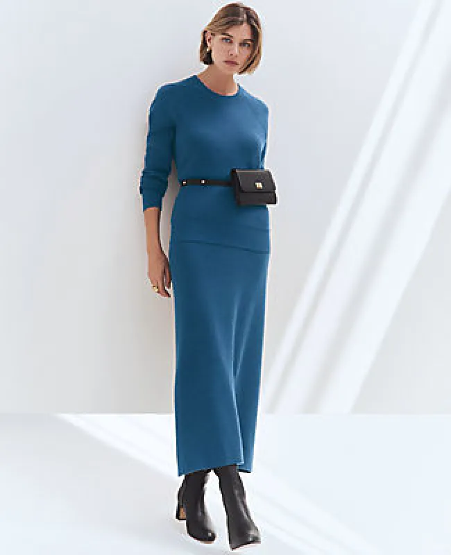 Ann Taylor Petite Weekend Collection Ribbed Sweater Skirt sold by Ann Taylor