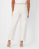 Ann Taylor The Petite Side Zip Ankle Pant in Fluid Crepe - Curvy Fit sold by Ann Taylor