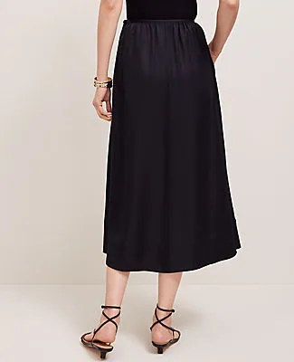 Ann Taylor Side-Tie Midi Skirt sold by Ann Taylor product image thumbnail 3