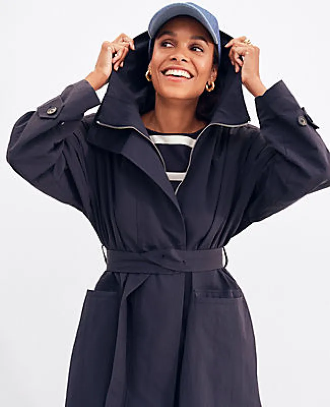 Ann Taylor Petite Weekend Collection Hooded Jacket sold by Ann Taylor