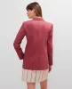 Ann Taylor The Petite Longline Blazer in Linen Blend sold by Ann Taylor