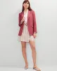Ann Taylor The Petite Longline Blazer in Linen Blend sold by Ann Taylor