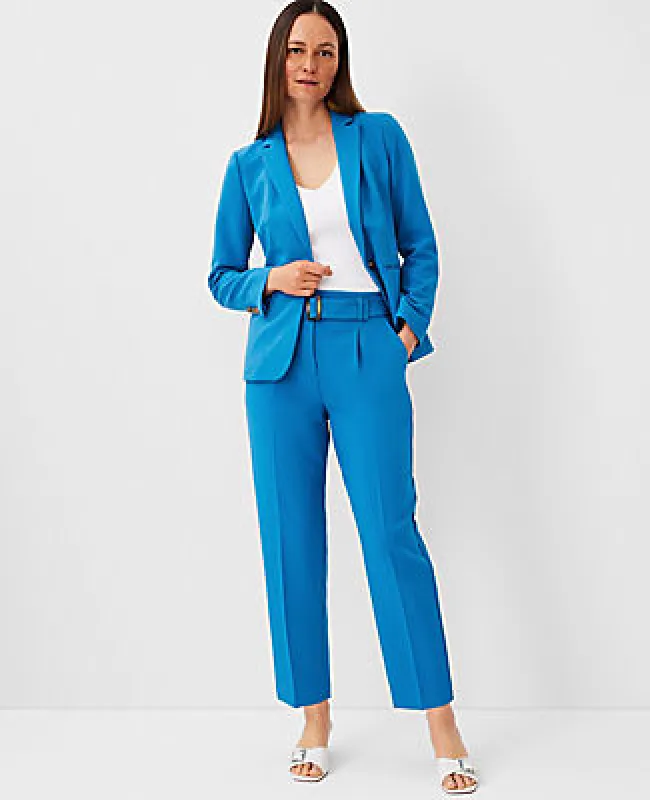 Ann Taylor The Belted Taper Pant sold by Ann Taylor