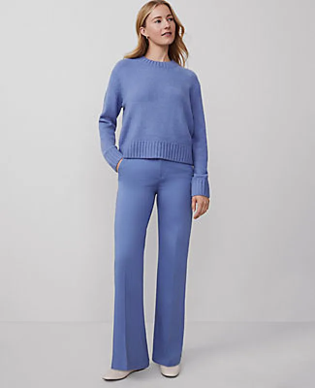 Ann Taylor Weekend Collection Trouser Pant in Sateen sold by Ann Taylor