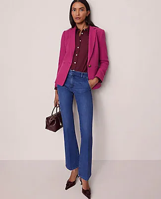Ann Taylor The Hutton Blazer in Tweed sold by Ann Taylor product image thumbnail 3