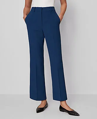 Ann Taylor The Flare Ankle Pant in Fluid Crepe sold by Ann Taylor product image thumbnail 2