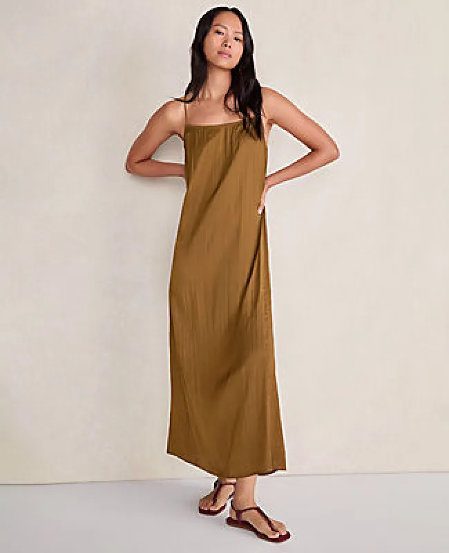 Ann Taylor Haven Well Within Silky Pleated Maxi Dress made by Ann Taylor