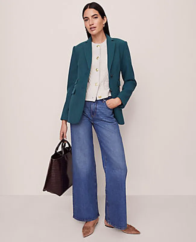 Ann Taylor The Petite Greenwich Blazer sold by Ann Taylor