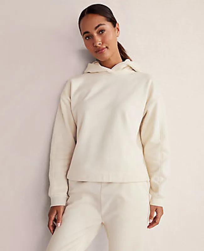 Ann Taylor Haven Well Within Cozy Fleece Hoodie sold by Ann Taylor