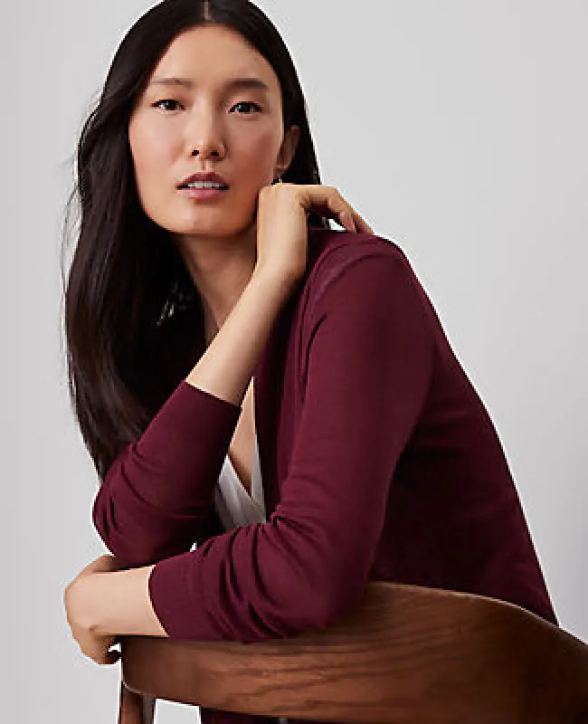 Ann Taylor Essential Open Cardigan sold by Ann Taylor