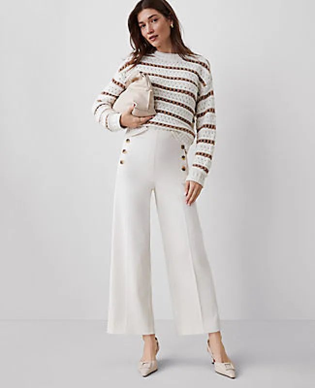 Ann Taylor The Sailor Grace Straight Pant sold by Ann Taylor