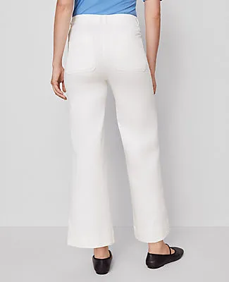 Ann Taylor Weekend Collection Sateen Patch Pocket Pant sold by Ann Taylor product image thumbnail 3