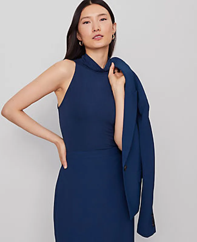 Ann Taylor Mock Neck Top sold by Ann Taylor