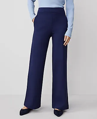 Ann Taylor Weekend Collection Ponte Straight Leg Pant sold by Ann Taylor product image thumbnail 2