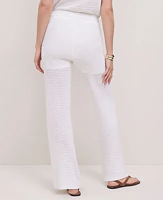 Ann Taylor Weekend Collection Mesh Sweater Pant sold by Ann Taylor product image thumbnail 3