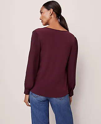 Ann Taylor Lace Trim Top sold by Ann Taylor product image thumbnail 2