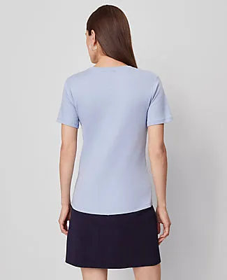 Ann Taylor Crew Neck Tee sold by Ann Taylor product image thumbnail 2