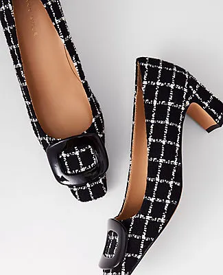 Ann Taylor Tweed Buckle Pump sold by Ann Taylor product image thumbnail 2