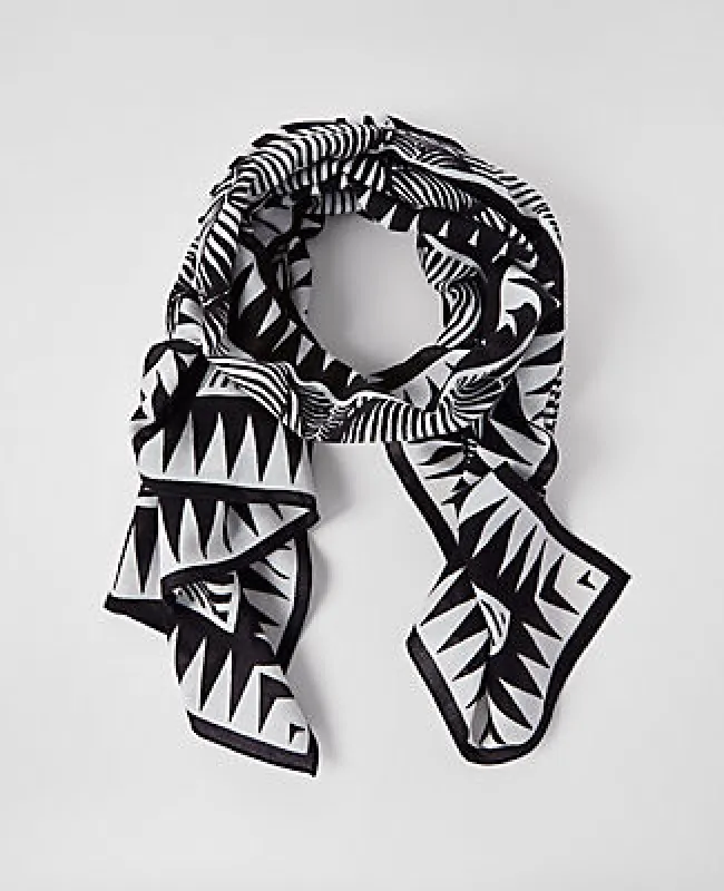 Ann Taylor Palm Scarf sold by Ann Taylor