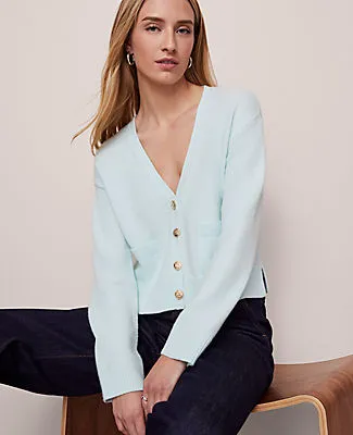 Ann Taylor V-Neck Cardigan sold by Ann Taylor