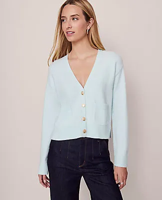Ann Taylor V-Neck Cardigan sold by Ann Taylor product image thumbnail 3