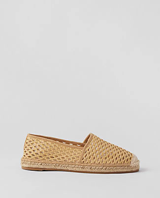 Ann Taylor Weekend Collection Espadrille Slide Sandals sold by Ann Taylor