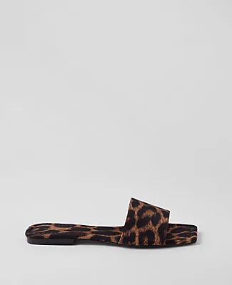 Ann Taylor Fabric Slide Sandals sold by Ann Taylor