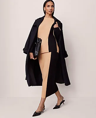 Ann Taylor Colorblock Ribbed Pencil Skirt sold by Ann Taylor product image thumbnail 2