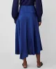 Ann Taylor Studio Collection Asymmetrical Hem Full Midi Skirt sold by Ann Taylor