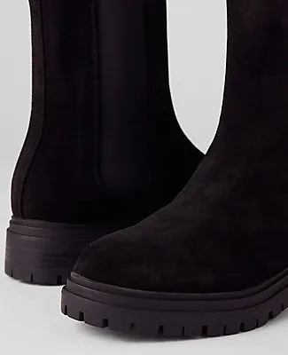Ann Taylor Chelsea Flat Suede Bootie sold by Ann Taylor product image thumbnail 2