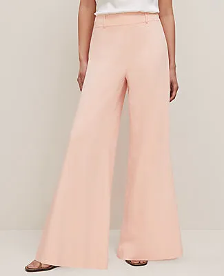 Ann Taylor The Statement Palazzo Pant in Melange sold by Ann Taylor product image thumbnail 2