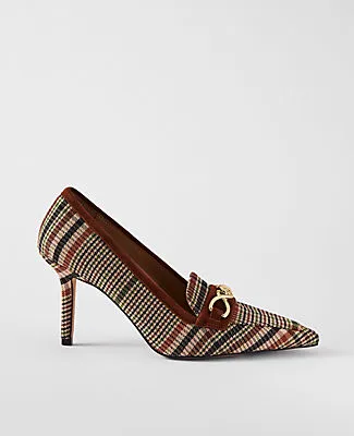 Ann Taylor Chain Houndstooth Pointy Toe Pumps sold by Ann Taylor