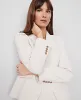 Ann Taylor The Petite Shorter One Button Blazer in Fluid Crepe sold by Ann Taylor