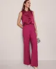 Ann Taylor The Petite Tailored Wide-Leg Trouser sold by Ann Taylor