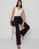 Ann Taylor The Petite Slim Flare Trouser Pant in Bi-Stretch sold by Ann Taylor