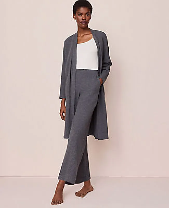 Ann Taylor Ribbed Lounge Duster sold by Ann Taylor