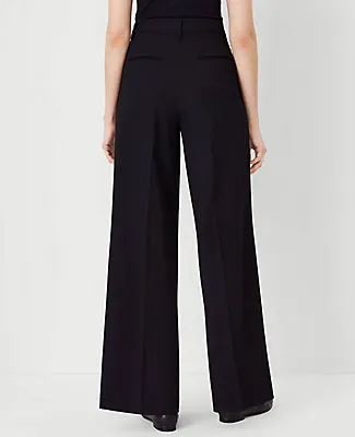 Ann Taylor The Petite Pleated Wide-Leg Pant sold by Ann Taylor product image thumbnail 3