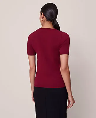 Ann Taylor Easy Sweater Tee sold by Ann Taylor product image thumbnail 2