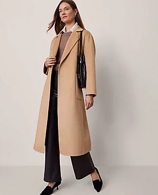 Ann Taylor The Faux Leather Flare Pant sold by Ann Taylor product image thumbnail 4