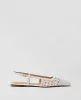 Ann Taylor Woven Leather Nip Toe Slingback Flats sold by Ann Taylor