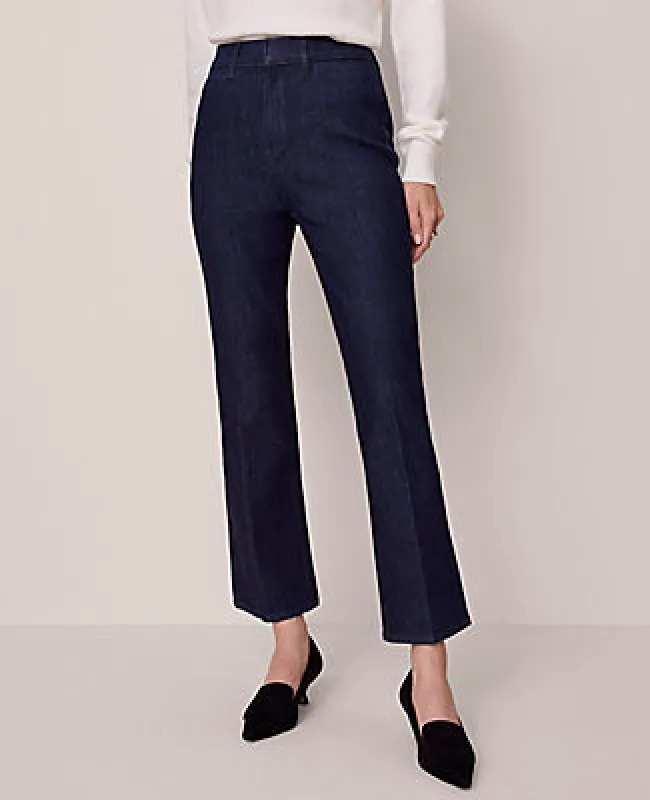 Ann Taylor The Petite Seamed Boot Jean — Curvy Fit sold by Ann Taylor