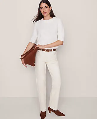 Ann Taylor Weekend Collection Marled Sweater Tee sold by Ann Taylor product image thumbnail 4