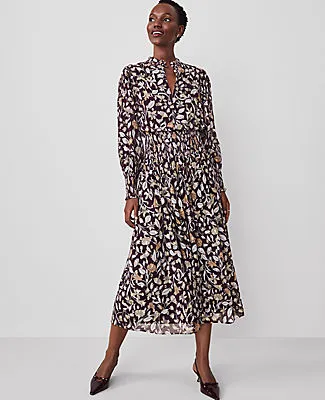 Ann Taylor Petite Floral V-Neck Maxi Dress sold by Ann Taylor
