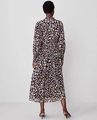 Ann Taylor Petite Floral V-Neck Maxi Dress sold by Ann Taylor product image thumbnail 2