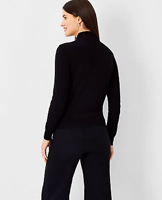 Ann Taylor Sequin Front Turtleneck Sweater sold by Ann Taylor product image thumbnail 3