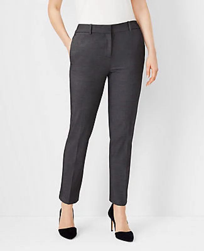 Ann Taylor The Petite Ankle Pant In Bi-Stretch - Curvy Fit sold by Ann Taylor